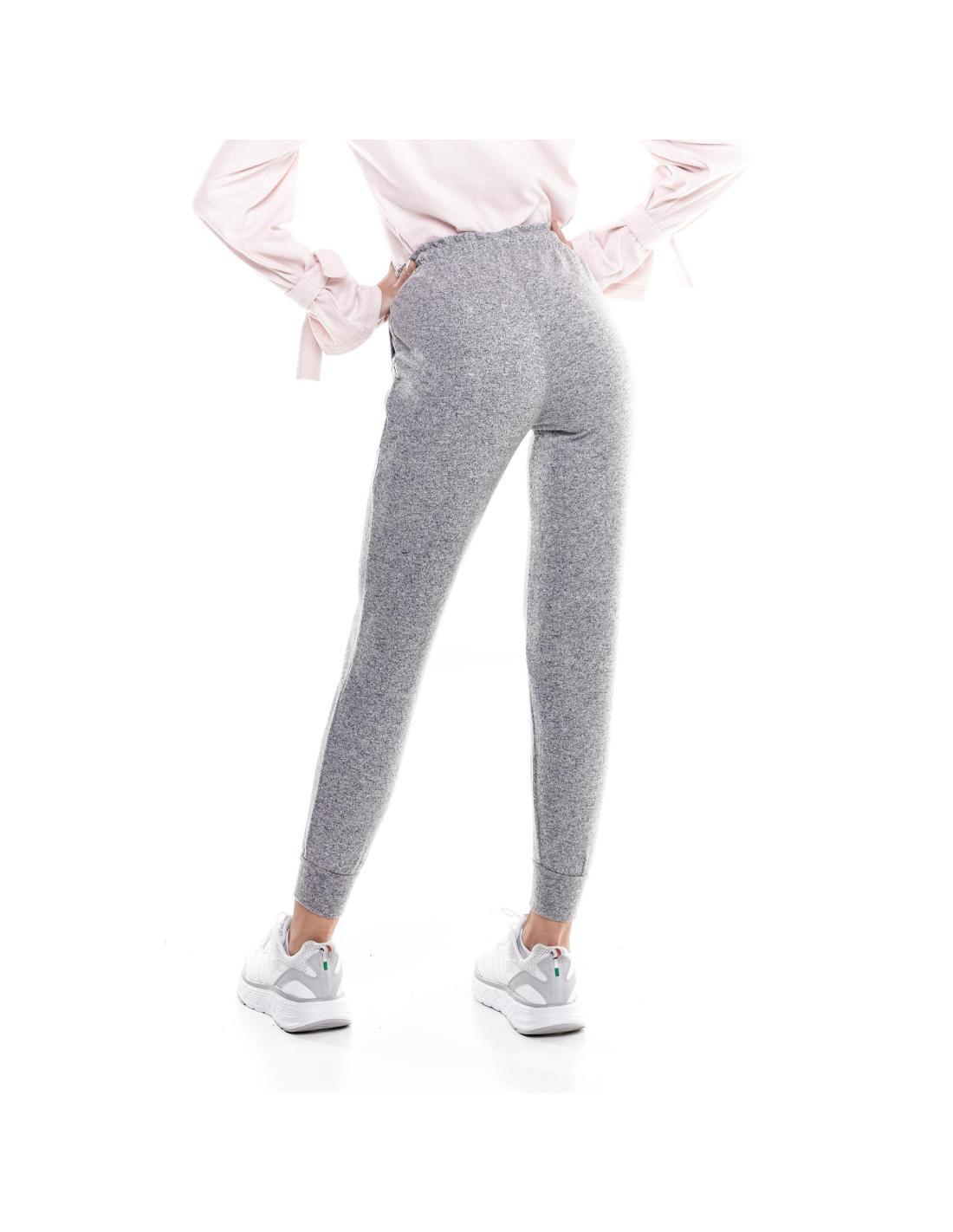 Pantaloni in felpa da donna con polsini Sequins 4/7