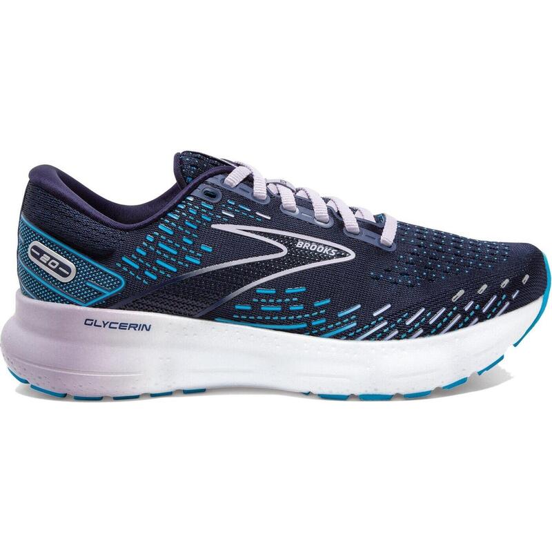 Deportivo Brooks Glycerin 20 Azul Mujer