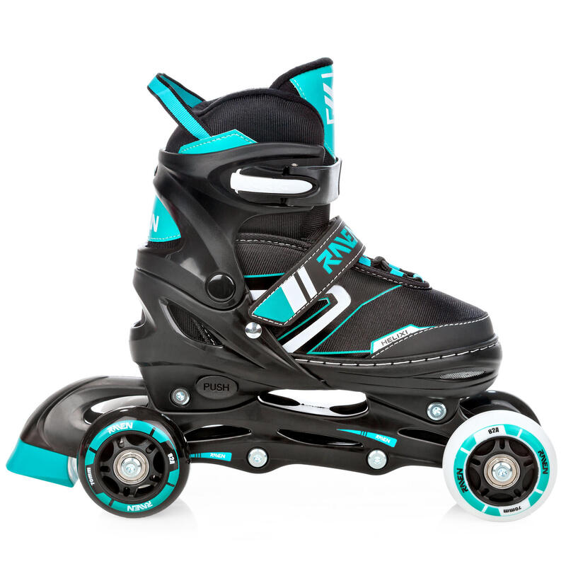 Rolschaatsen 3in1 verstelbare Helixi LED wielen