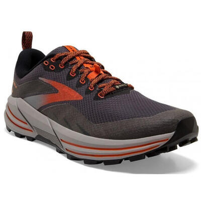 Zapatillas de running para hombre Brooks Cascadia 16 gtx en color gris
