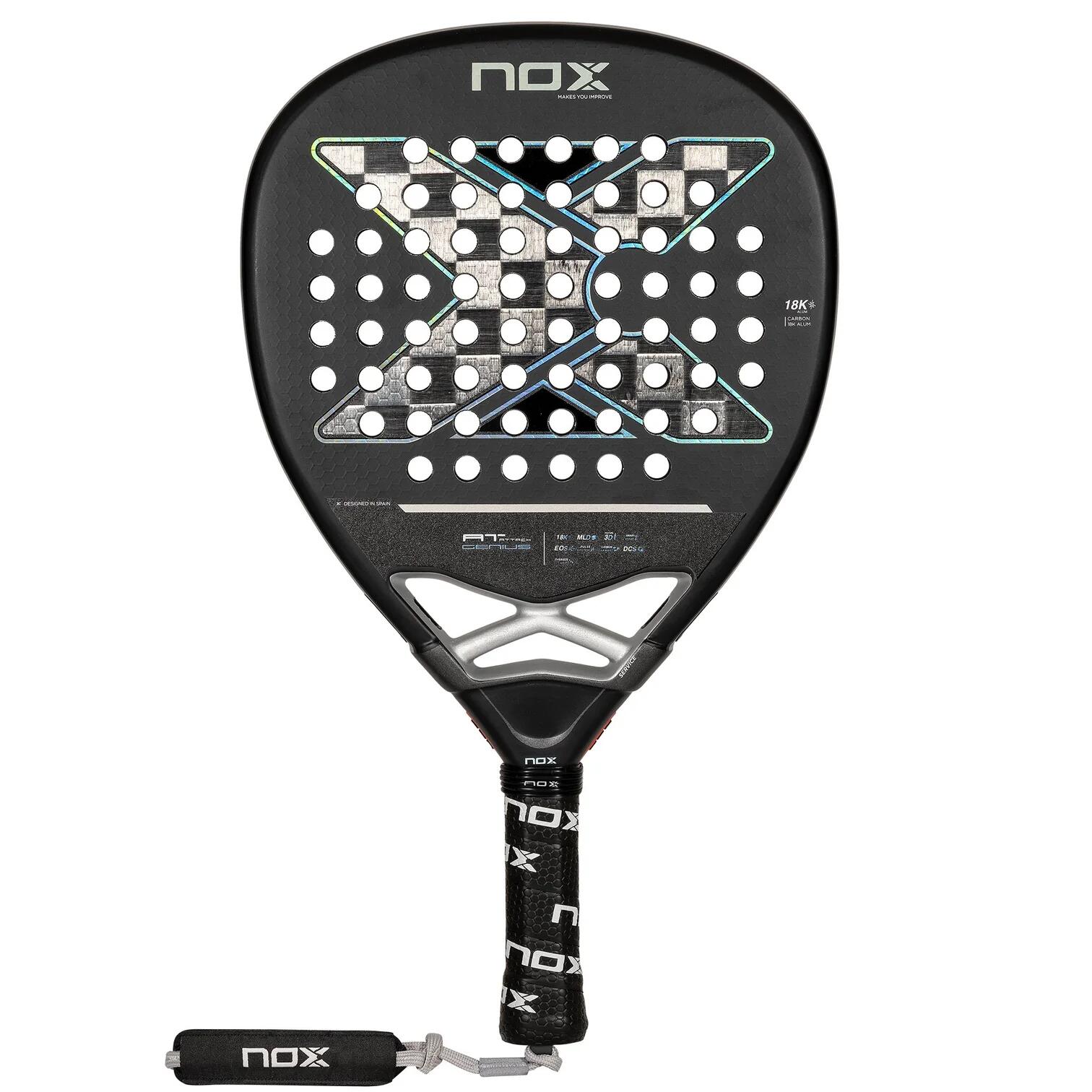 Racchetta padel NOX AT10 Luxury ATTACK 18K 2024 by Agustín Tapia |  Nox