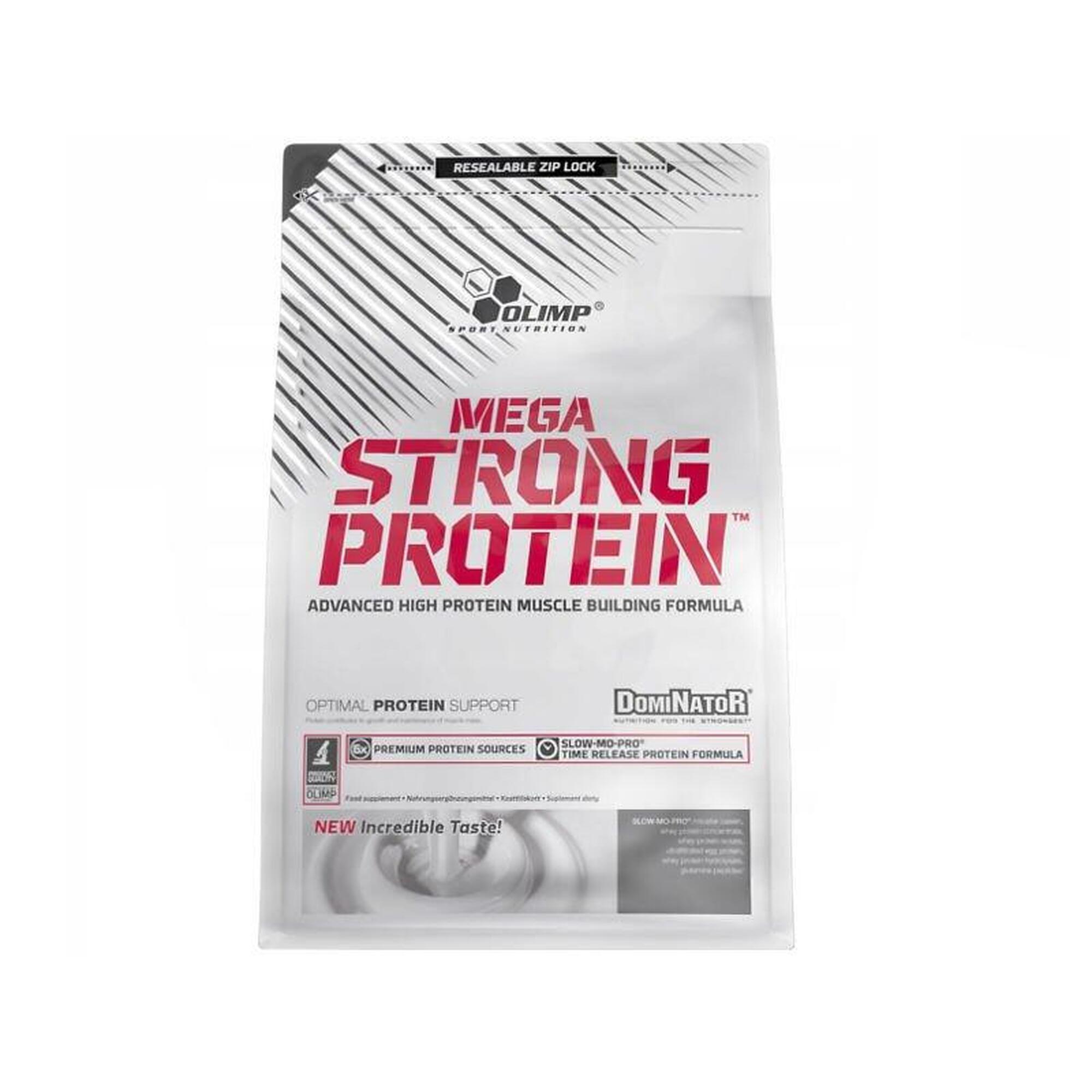 Mega Strong Protein OLIMP  700 g Truskawka
