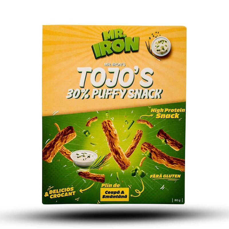 Snack Sarat (TOJO'S) cu 30% proteina si Fara Zahar sau Gluten - Arahide si Sare