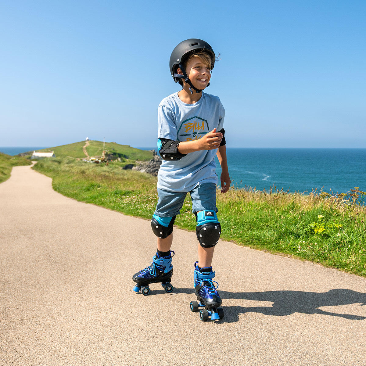 Osprey Surge Kids Semi Soft Quad Roller Skates for Kids 2/4