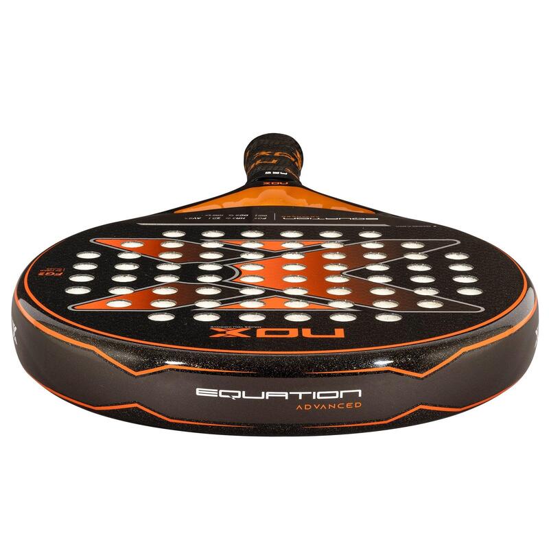 NOX Equation Advanced Series 2024 padelracket -  ZWART - unisex