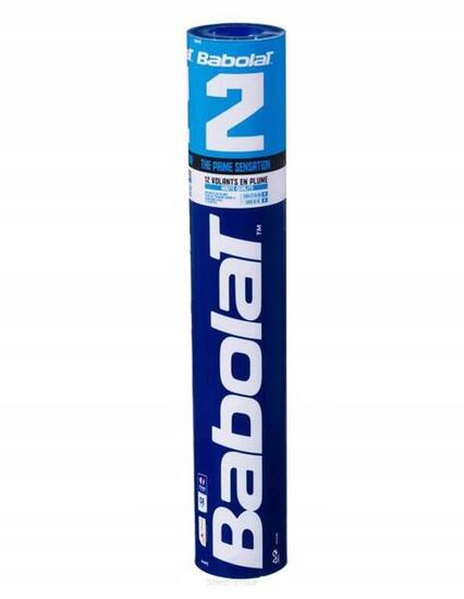 Veren shuttles - Badminton - Babolat 2 - Ganzenveren, 12 - Wit