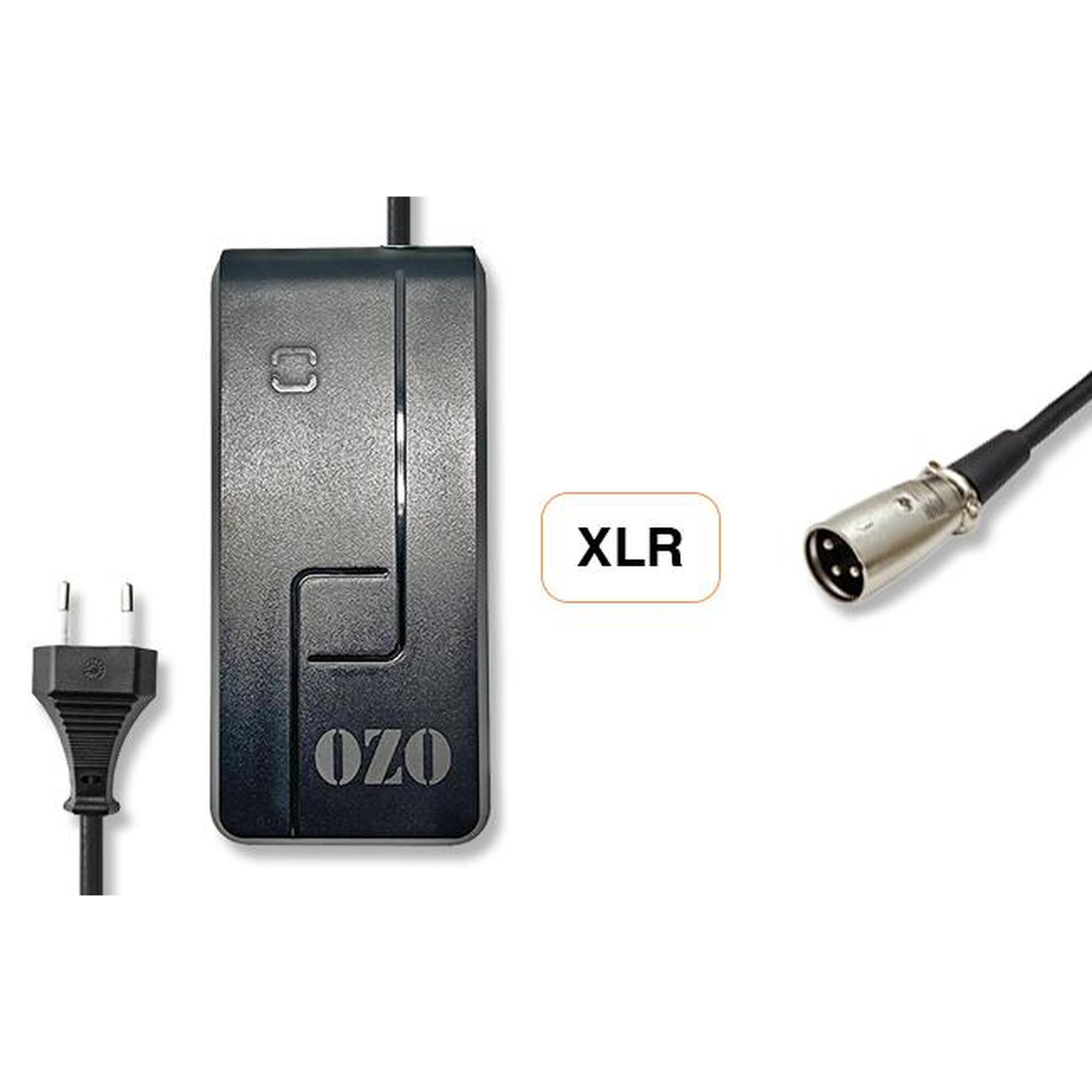 Chargeur 36V 2A pour batterie Lithium de v lo lectrique prise XLR