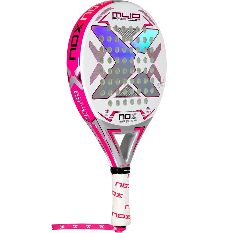 Pala de pádel adultos NOX ML10 PRO CUP Silver 2023