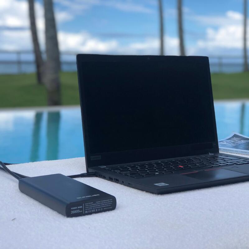 Powerbank Gravity 26'800 mAh | Bateria Externa Poderosa para Computadores