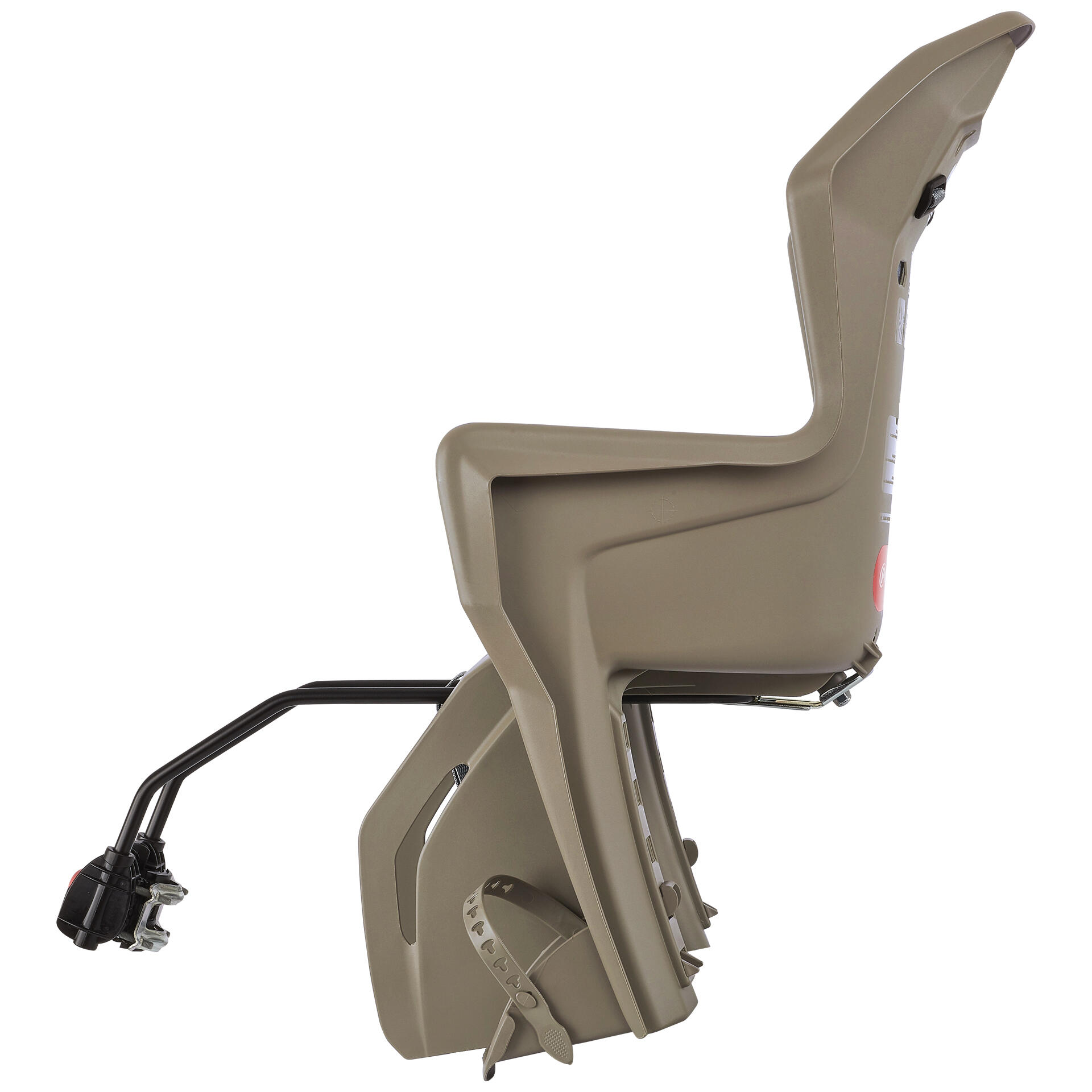 Silla Bicicleta Trasera Ninõ Cuadro Koolah Marrón / Verde 2/4