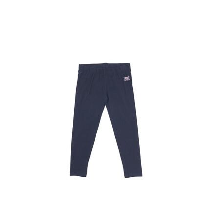 Legginsy dziewczęce basic z małym logo