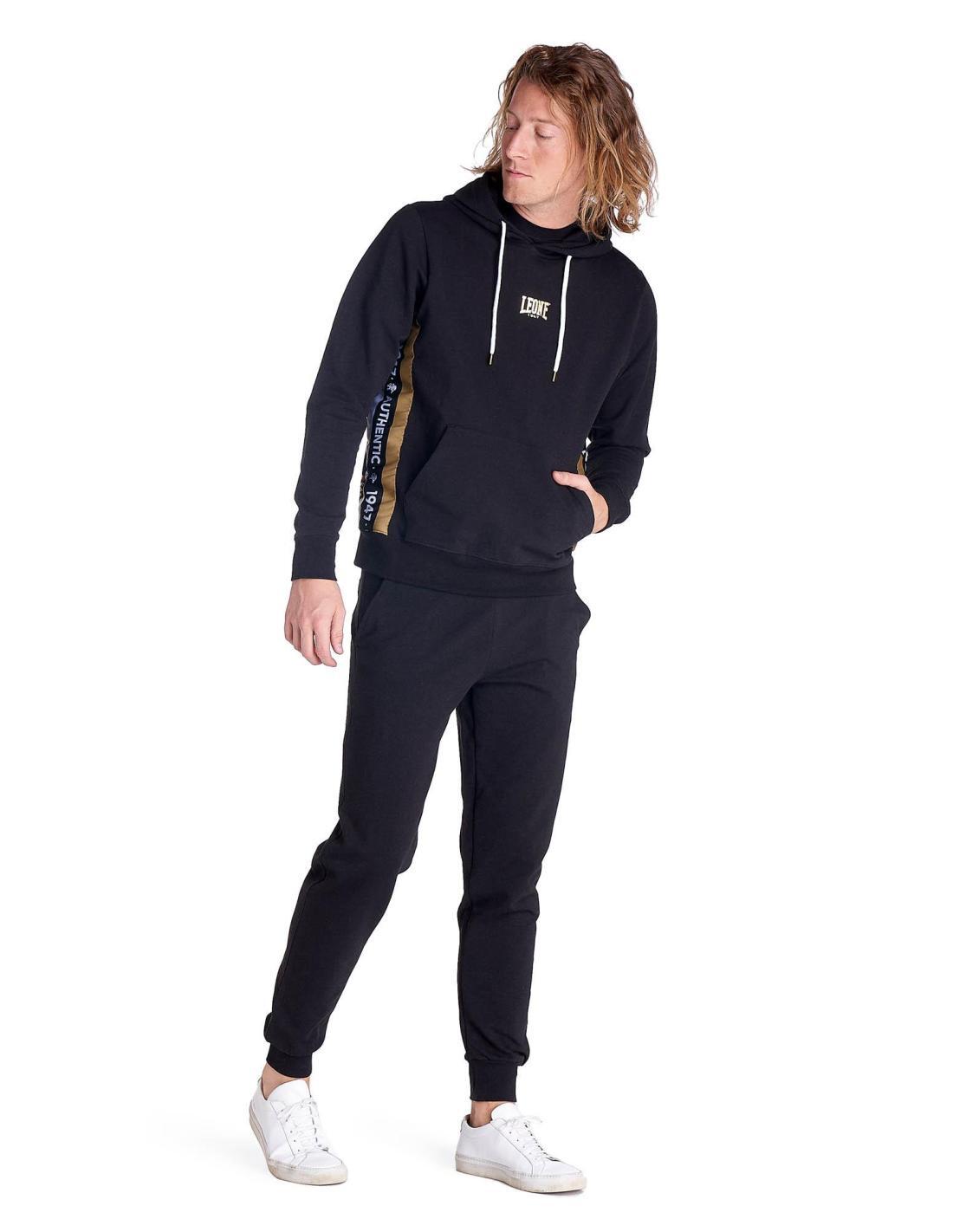 Sweat homme GOLD avec capuche et grande poche 2/7
