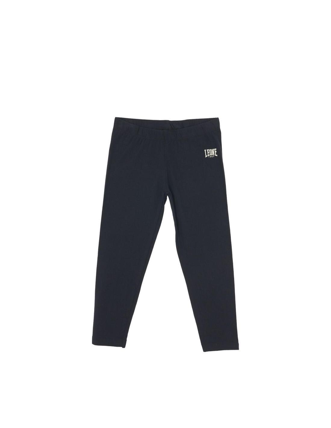 LEONE 1947 APPAREL Einfache Leggings mit kleinem Logo für Mädchen