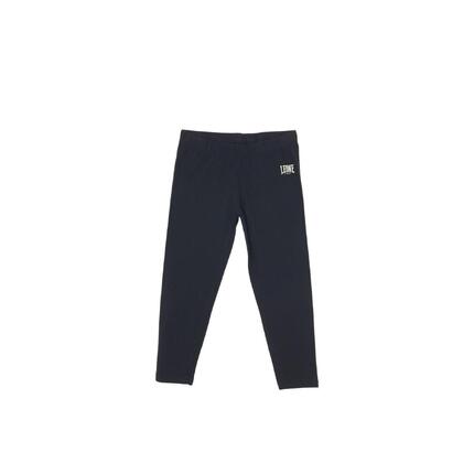 Legginsy dziewczęce basic z małym logo