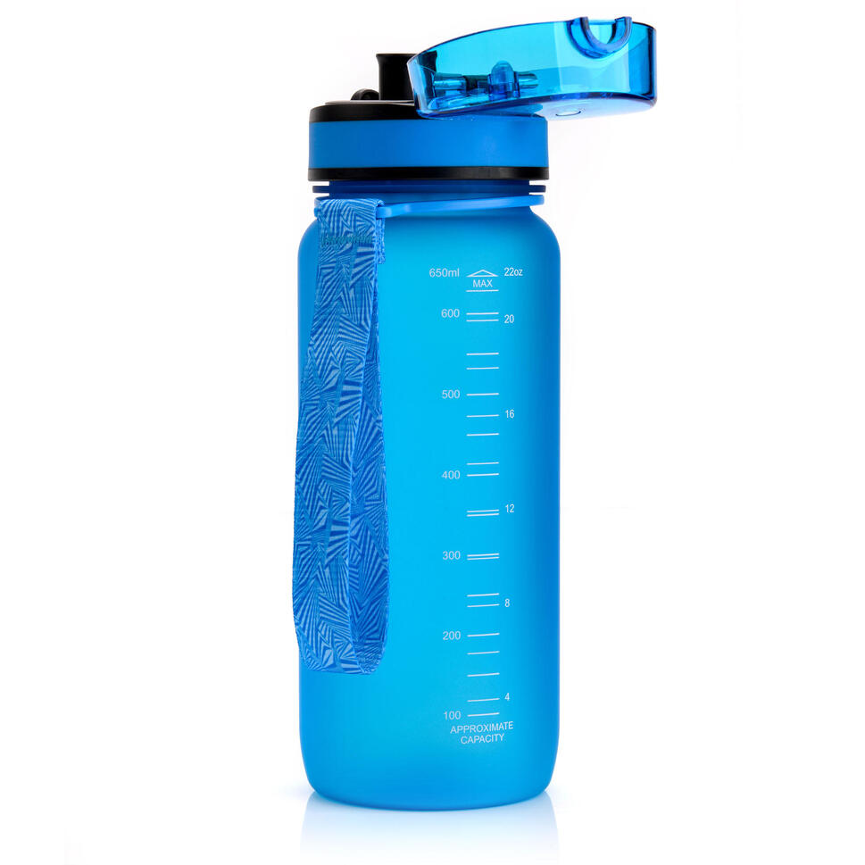 Bidon sportowy butelka na wodę Meteor 650 ml tritanowy szczelny z sitkiem