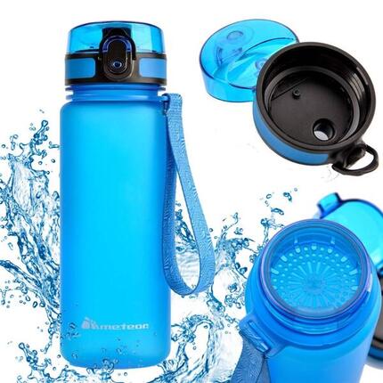 Meteor Trinkflasche 650 ml - Tritan, auslaufsicherer Verschluss