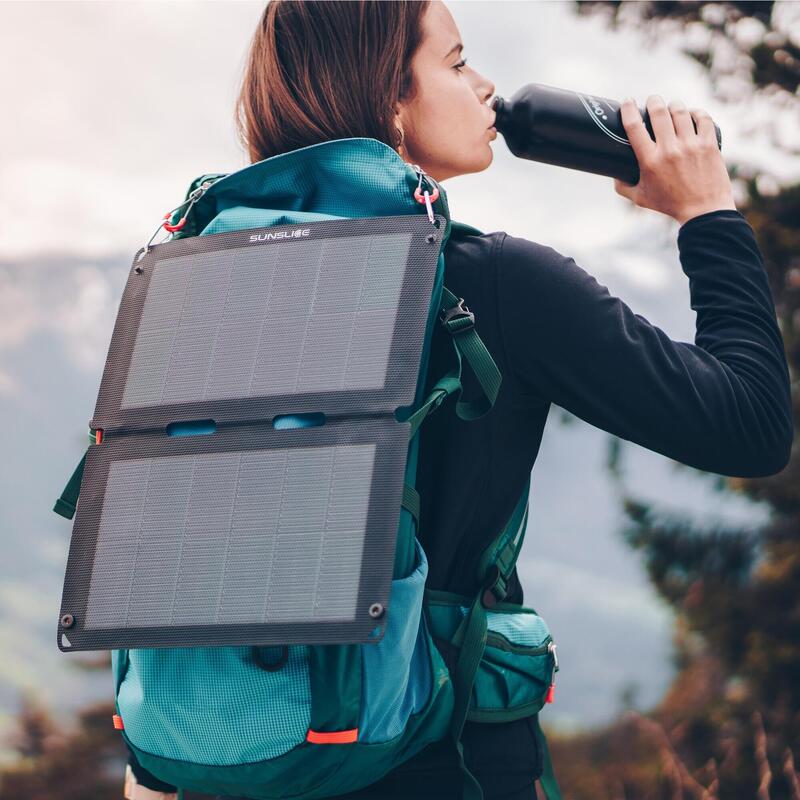Panneau solaire portable pour le camping & la randonnée - Fusion 12W