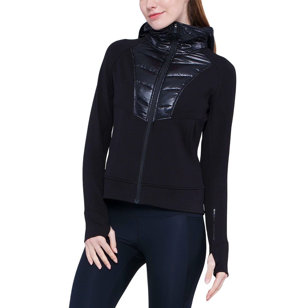 Puffer top running jacket