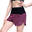 女裝2in1多口袋功能3吋速乾運動跑步短褲 - 紫色
