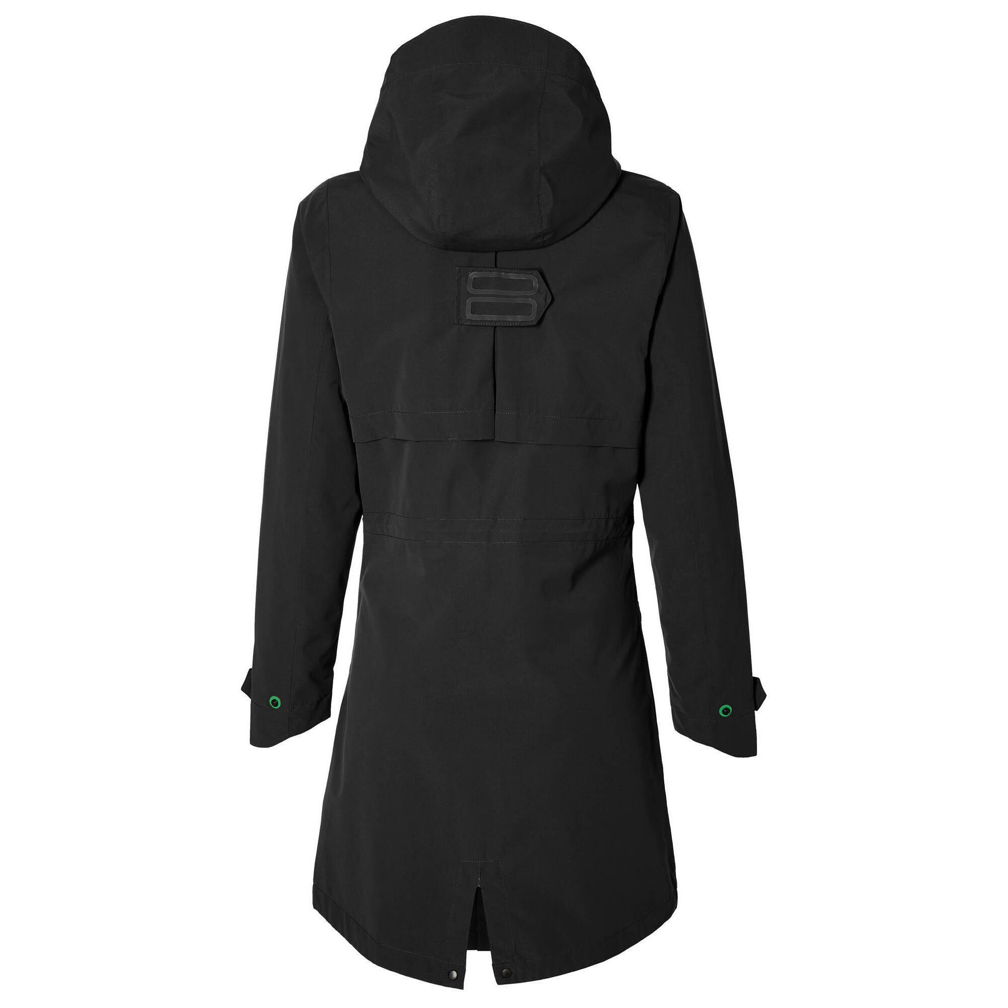 Veste De Pluie Femme Imperméable Avec Capuche - Manteau Léger Coupe-vent Pour Automne, Longueur Mi-saison, Avec Poches