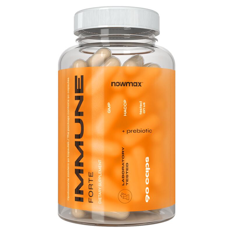 Immune Forte + Prebiotic nowmax 90 kaps