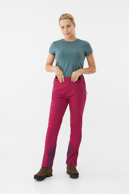 Spodnie trekkingowe damskie expander warm women różowe