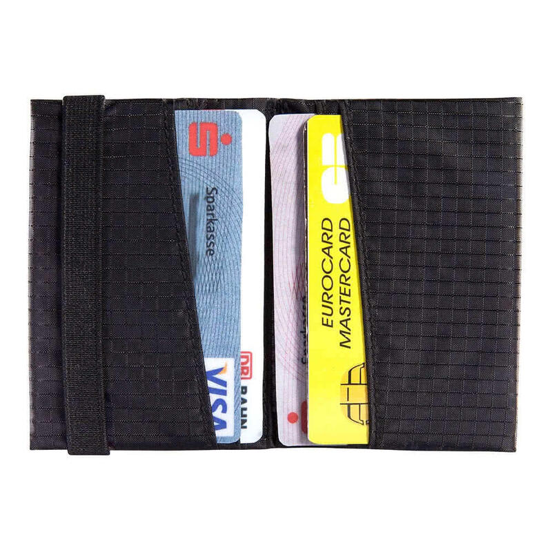 Card Holder RFID B Wallet - Black