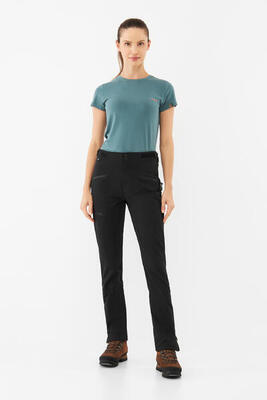 Spodnie trekkingowe damskie expander warm women różowe