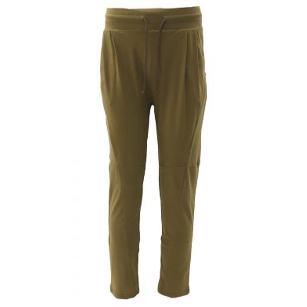 Pantalon de yoga homme coton Bio certifié GOTS avec poches vert olive 3/5