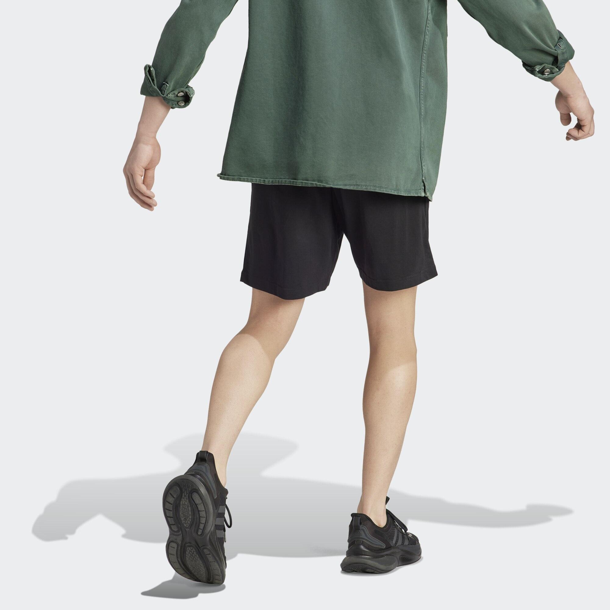 AEROREADY Essentials Single Jersey Linear Logo Shorts 3/7