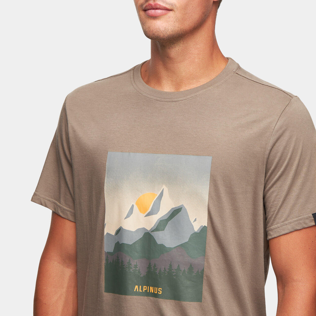 Wandelshirts voor heren Alpinus Numbur 4/6