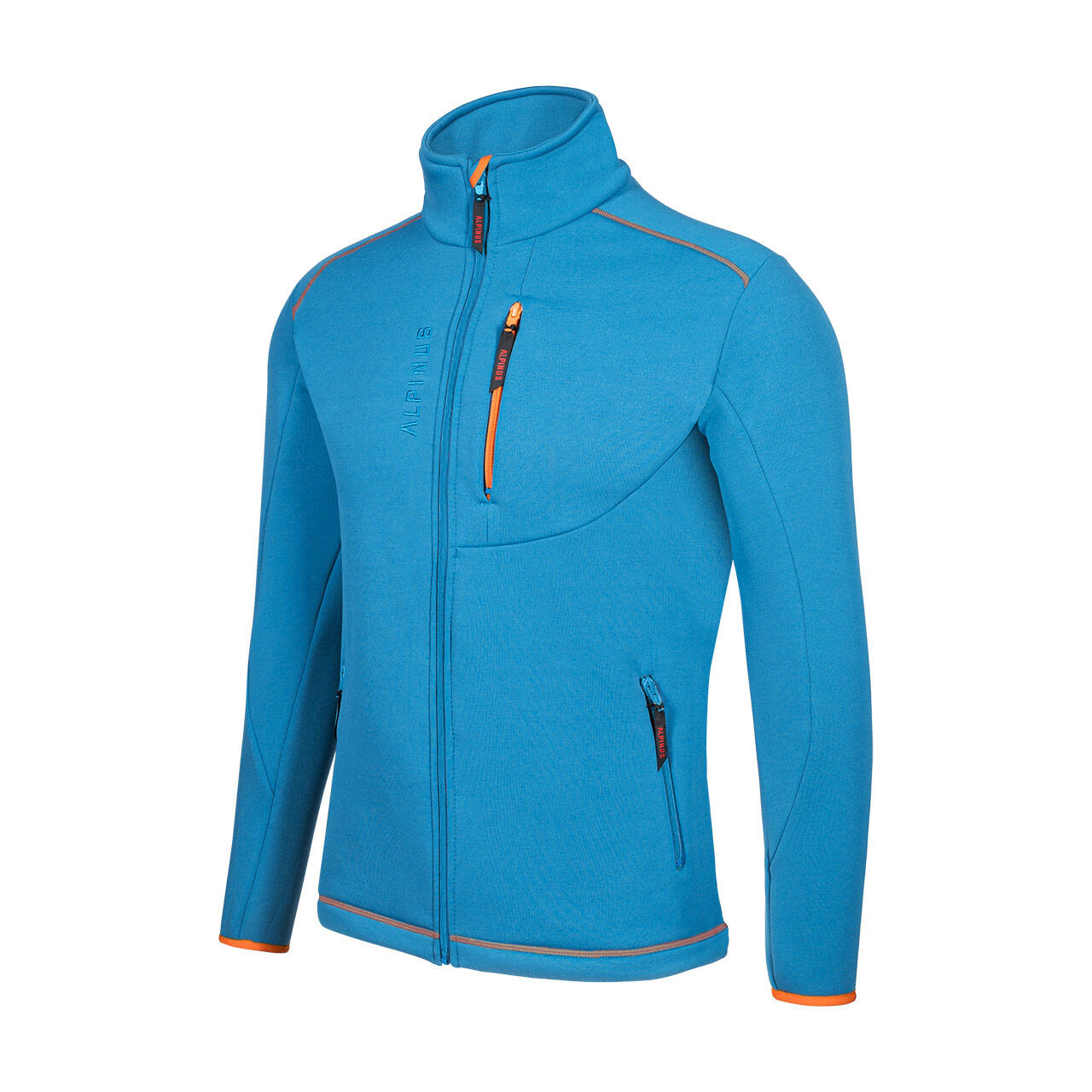 Alpinus - Veste Polaire De Randonnée Alpinus Bonette Power Stretch Pro - Homme - Sweat-shirt - Bleu - 38 S - Decathlon