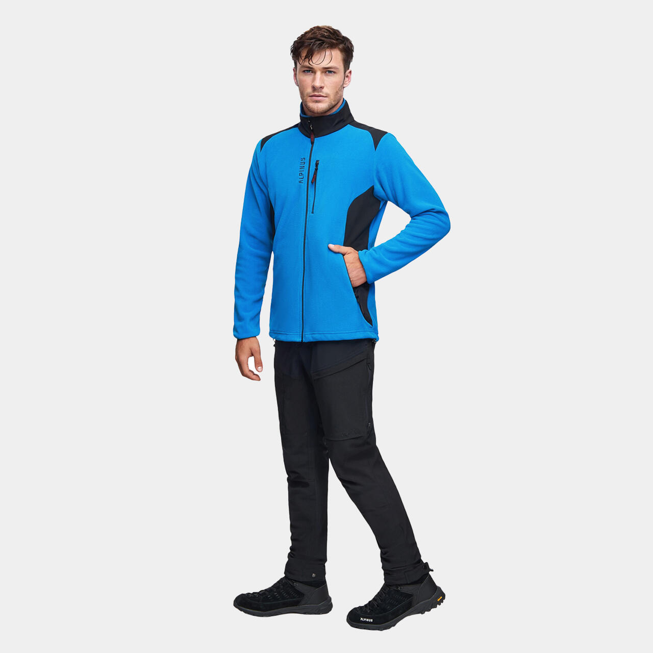 Veste polaire de randonnée Alpinus Caen II - Homme 2/7