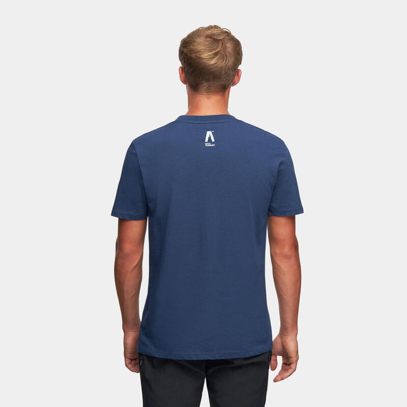 Koszulka trekkingowa męska Alpinus Polaris granatowa