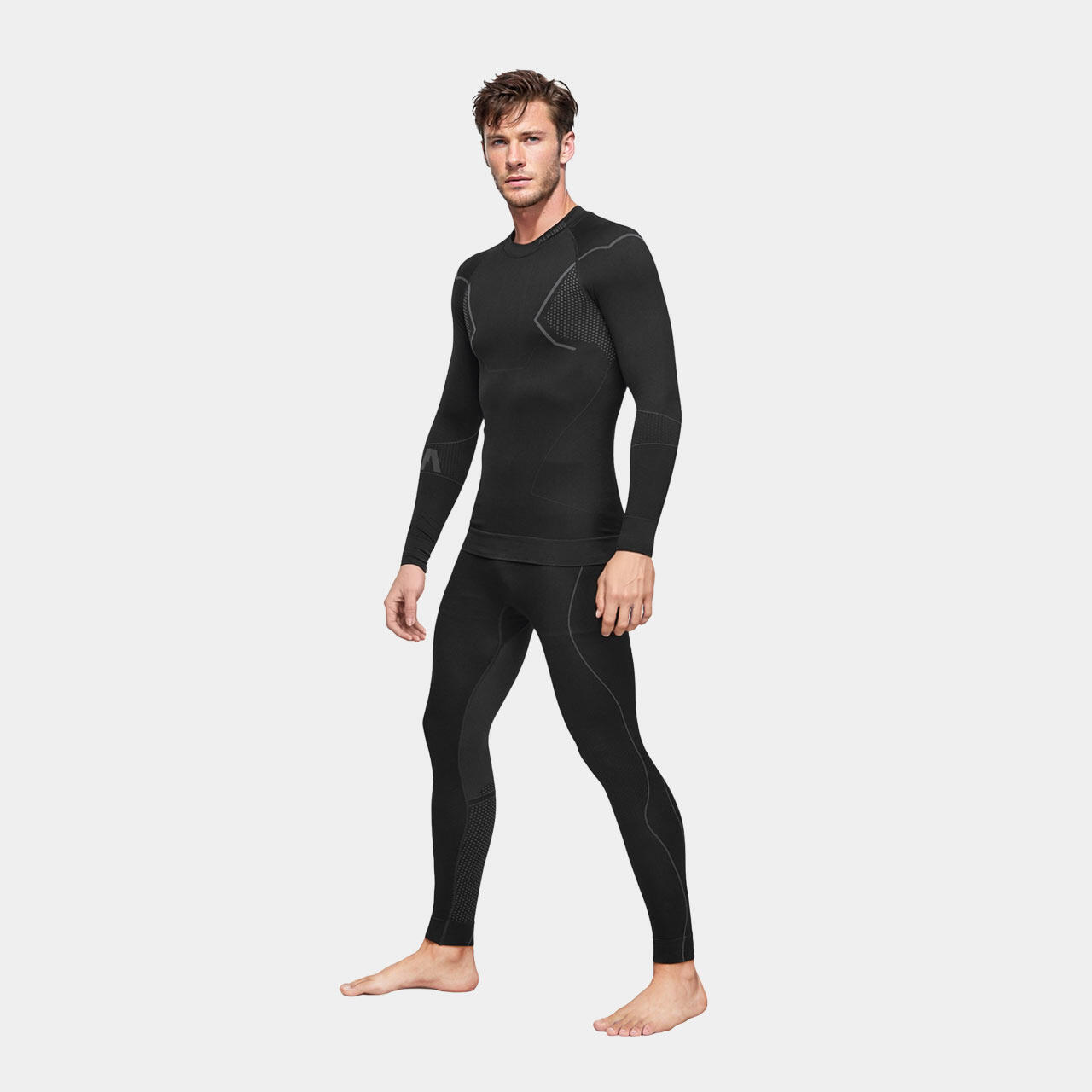 Thermische heren onderkleding voor bergtrekking Alpinus Active Base Layer Set 3/7