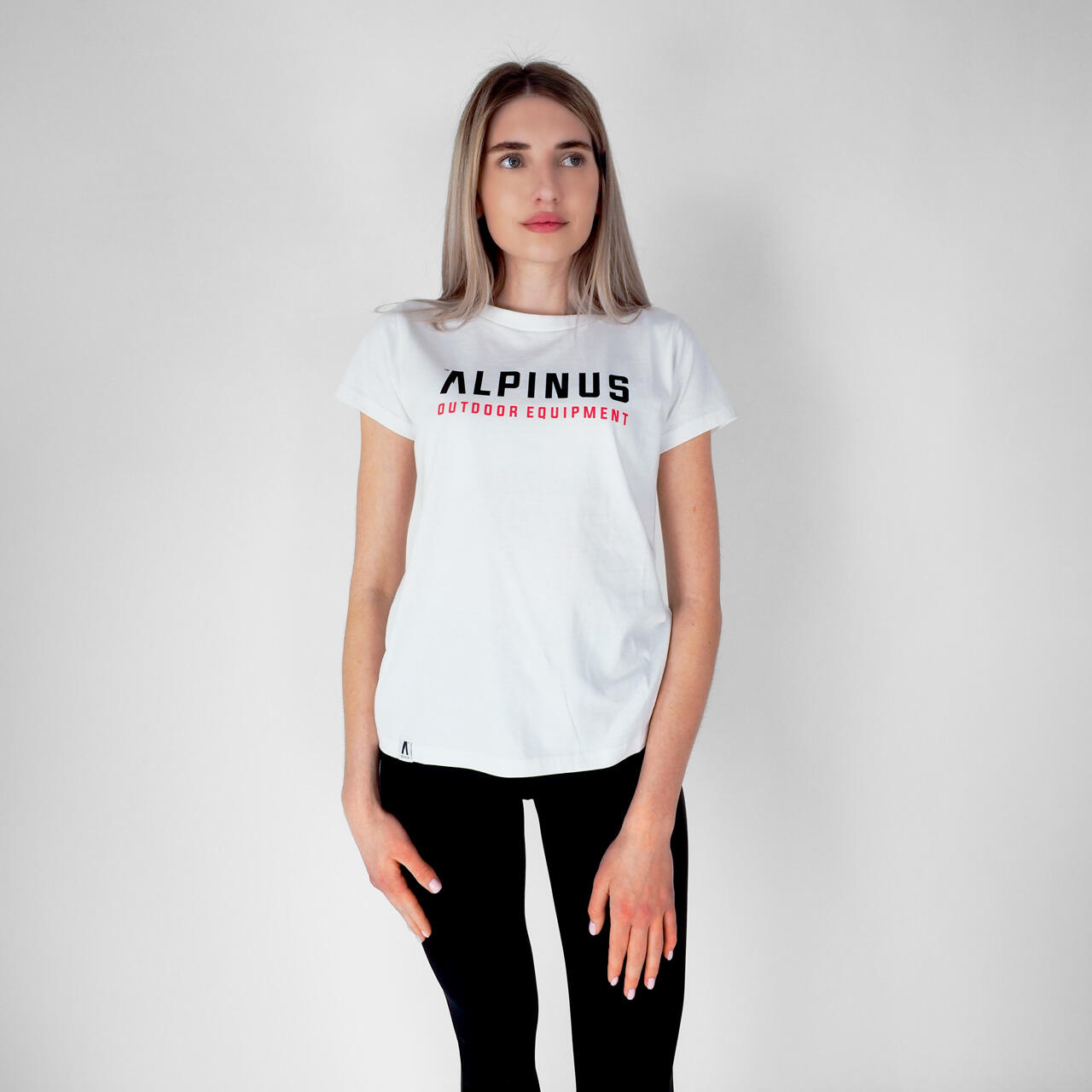 Koszulka trekkingowa damska Alpinus Chiavenna biała 6/6
