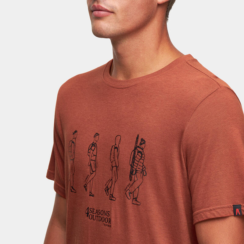 T-shirt de randonnée Alpinus Four seasons - Homme