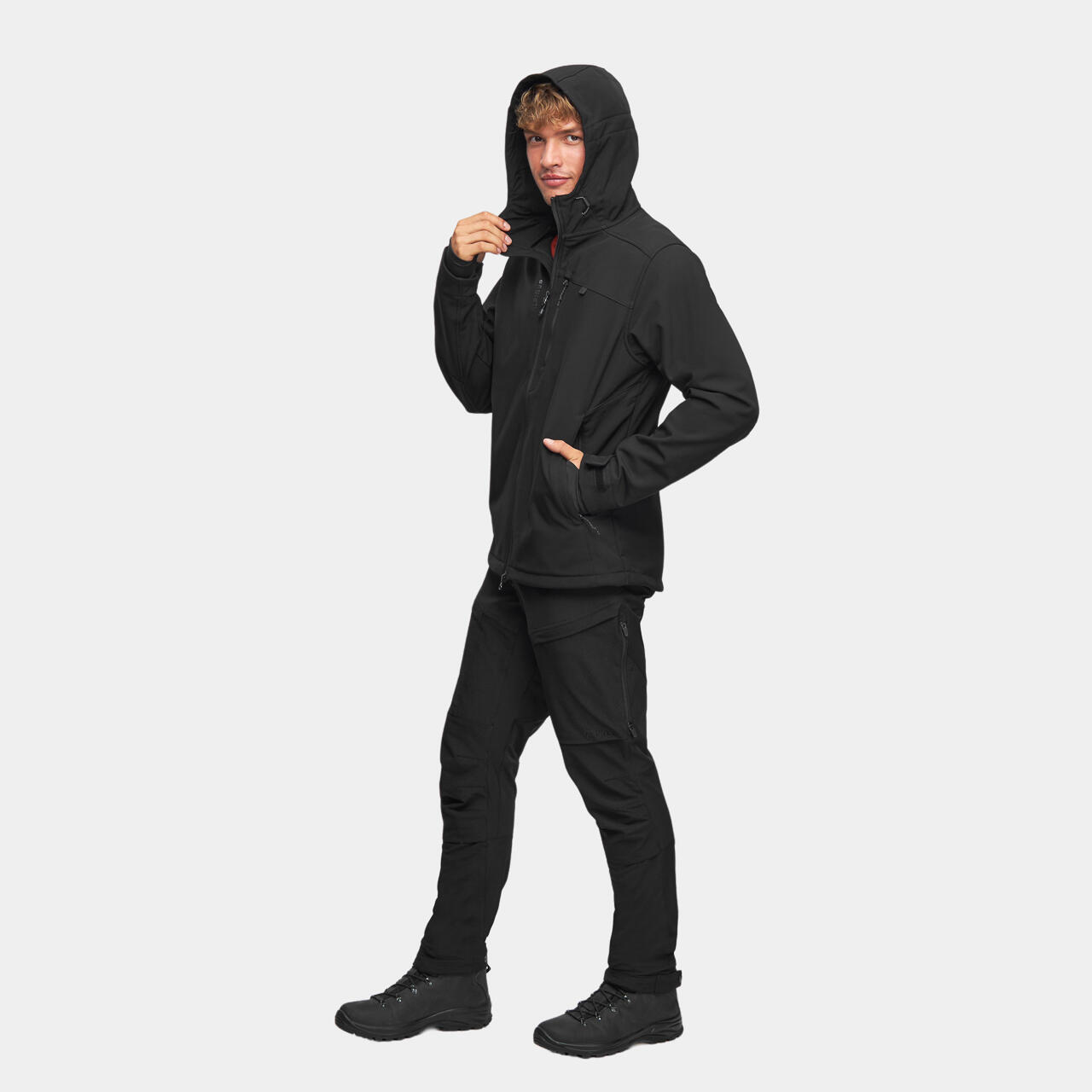 Kurtka męska softshell Alpinus ASO czarna Tactical FF18965 3/7