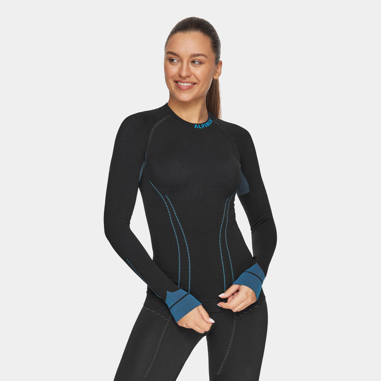 ALPINUS Skiunterwäsche Funktionsshirt Damen Alpinus Tactical Base Layer