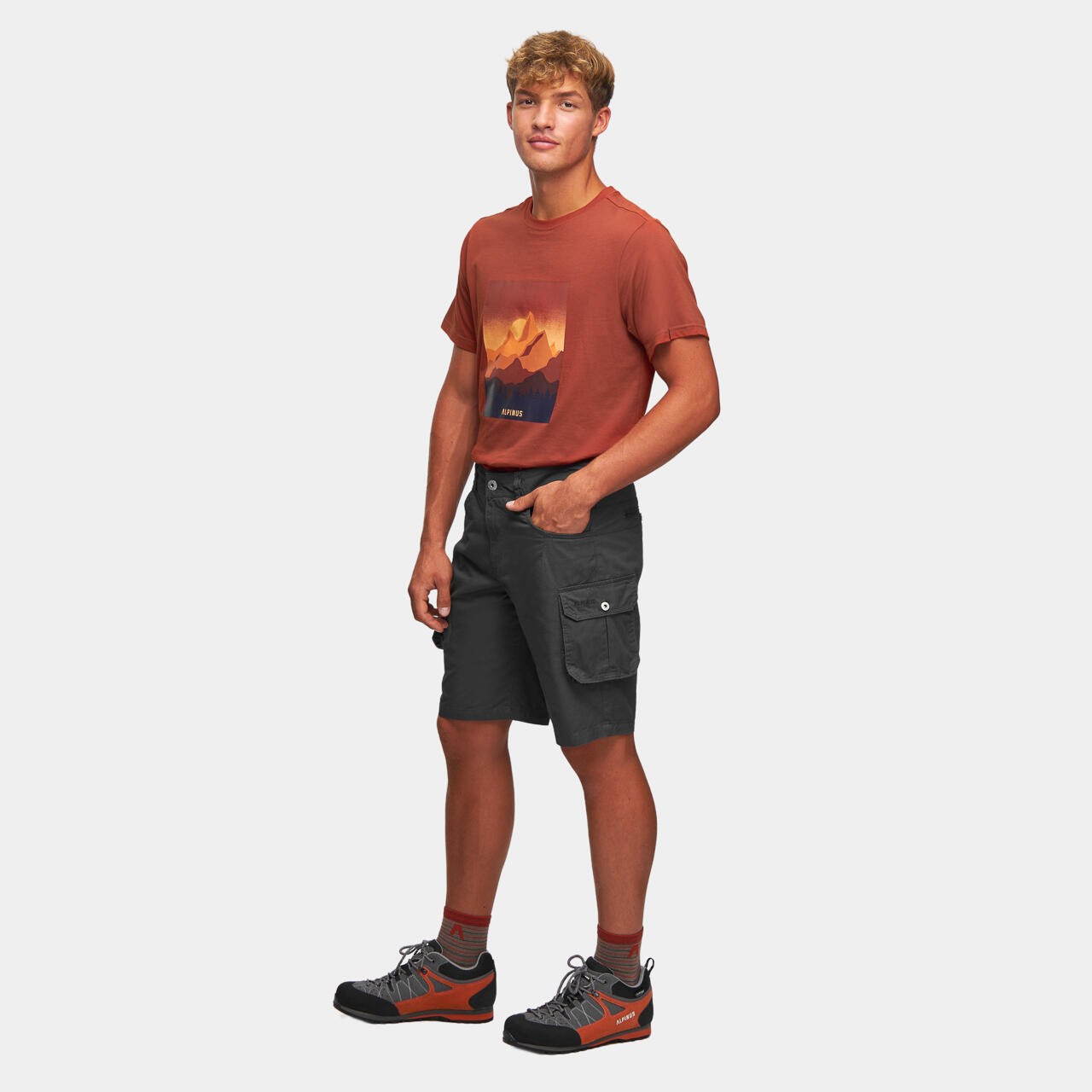 Heren wandelshorts Alpinus Askja 3/5