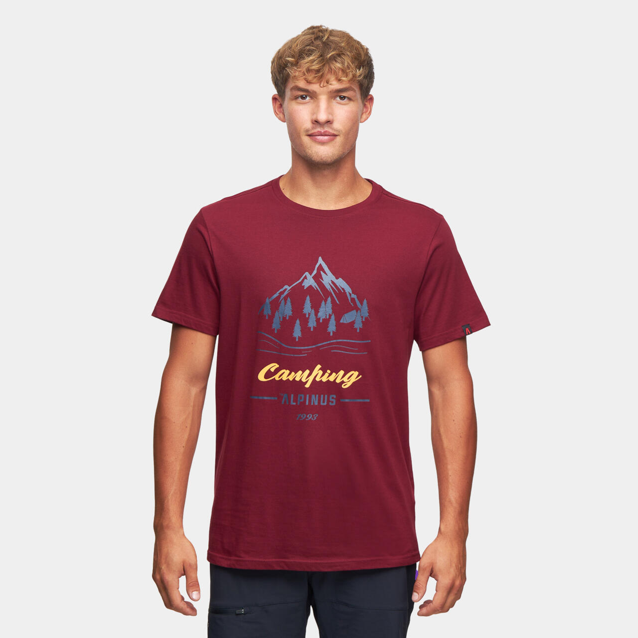 T-Shirt Bergwandern Herren Alpinus Polaris II 1/6