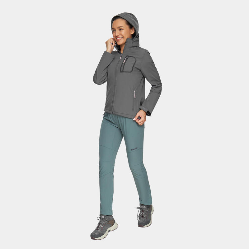 Softshell Jacket pour la randonnée Alpinus Bergamo - Femme