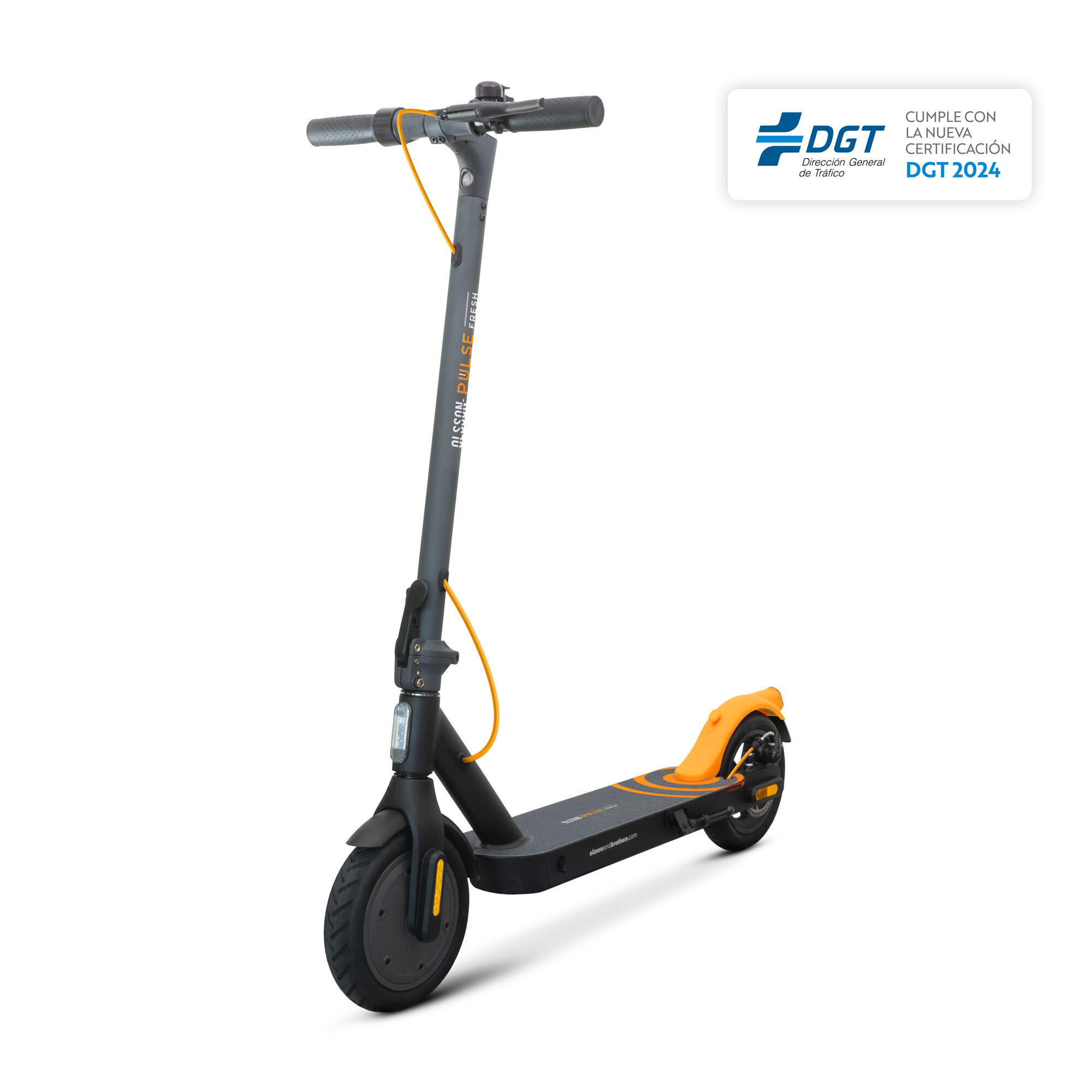 Trotinete eléctrica FRESH PULSE DGT 2024 500W 6000mAh 25km de autonomia