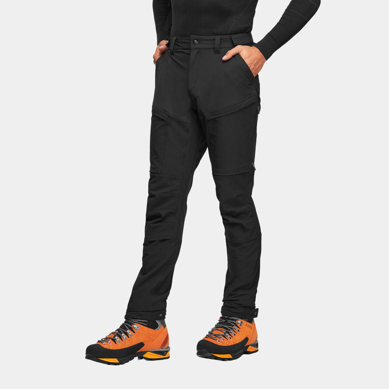 Spodnie trekkingowe męskie Alpinus Pular czarne SU18763 ROZMIAR 2XL 2/5