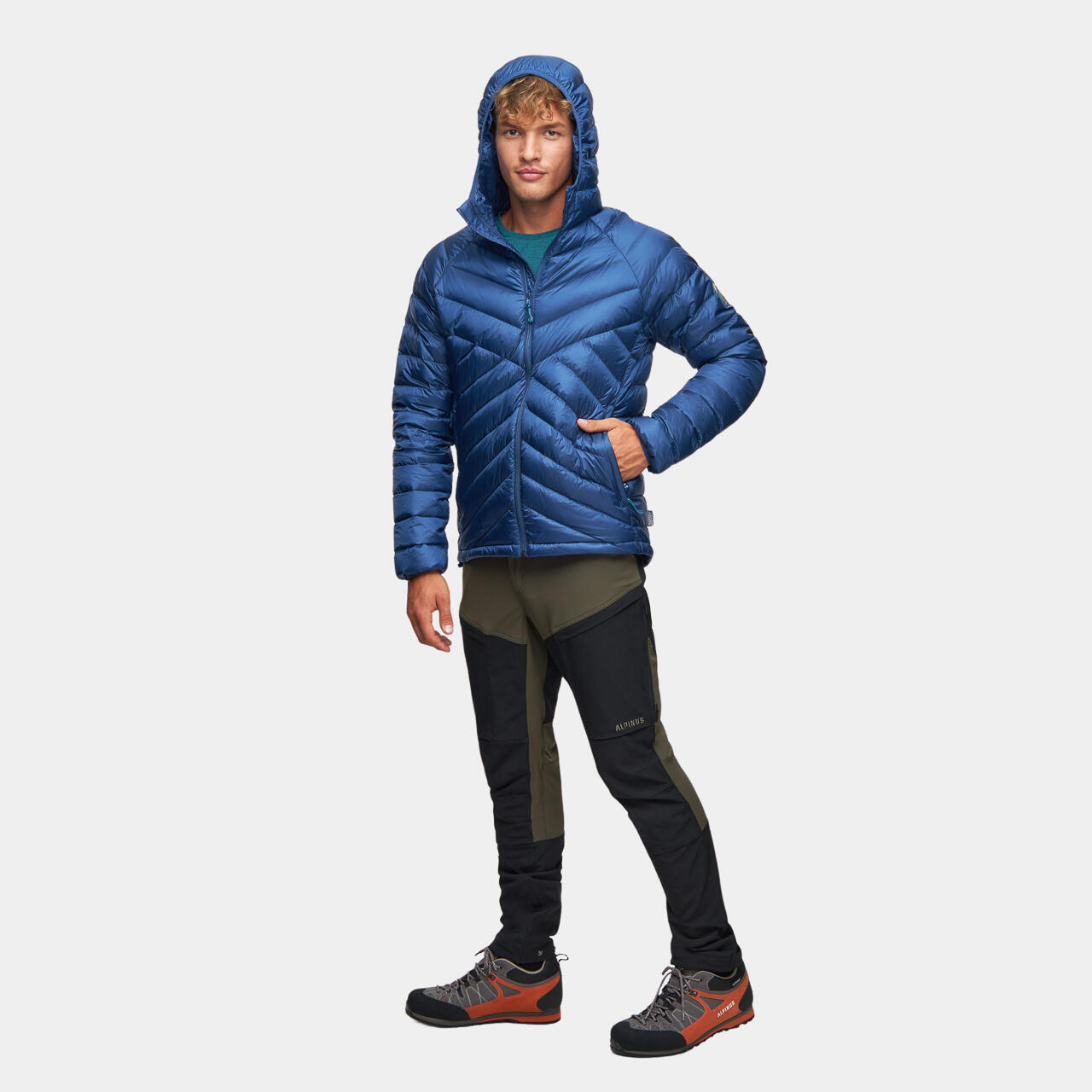 Winterjas voor wandelen heren Alpinus Pollux 3/7