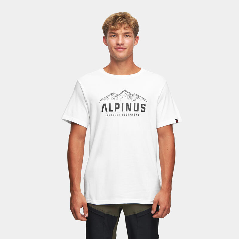 Koszulka turystyczna męska z krótkim rękawem Alpinus Mountains