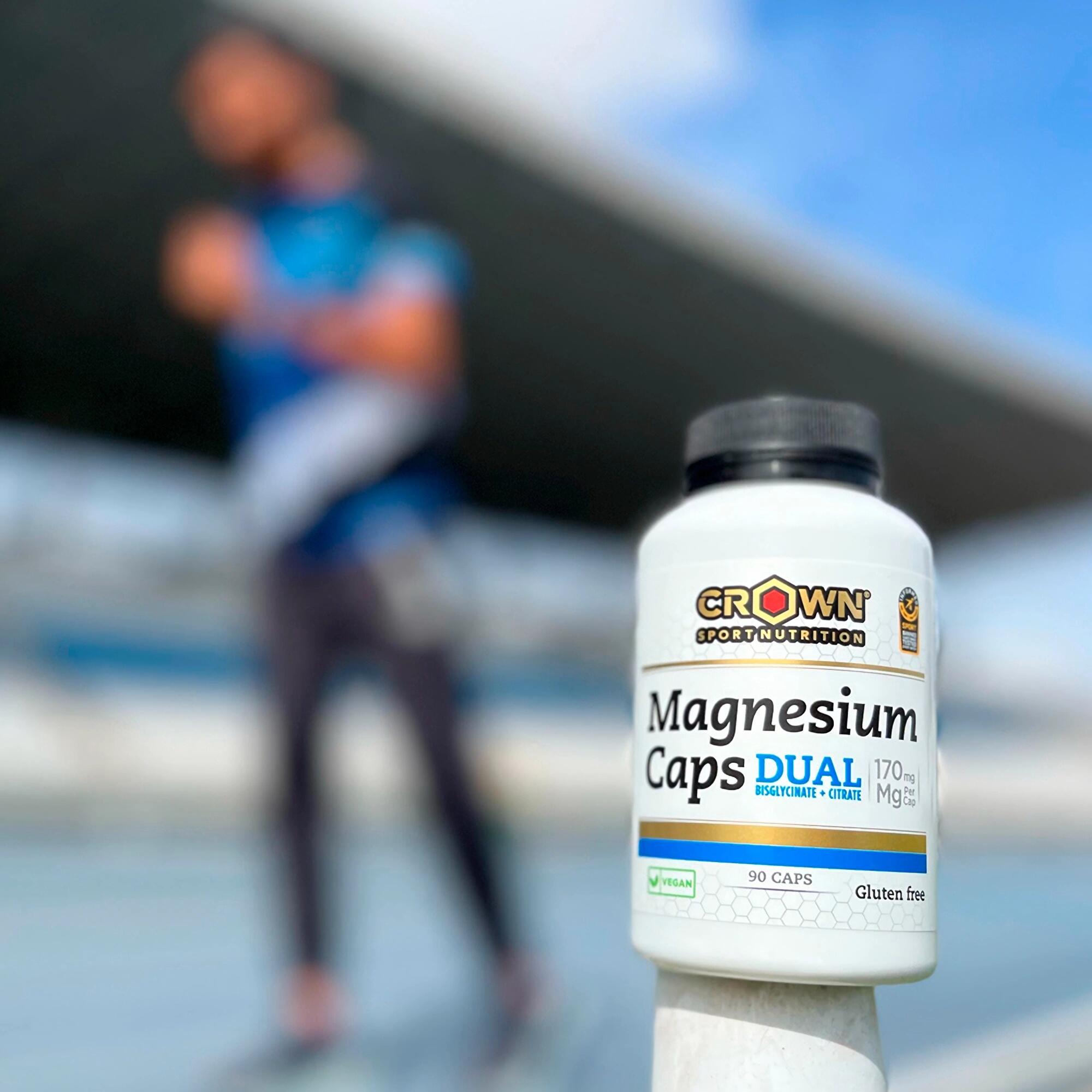 Frasco de 90 cápsulas de magnésio "Magnesium Caps DUAL". 7/7