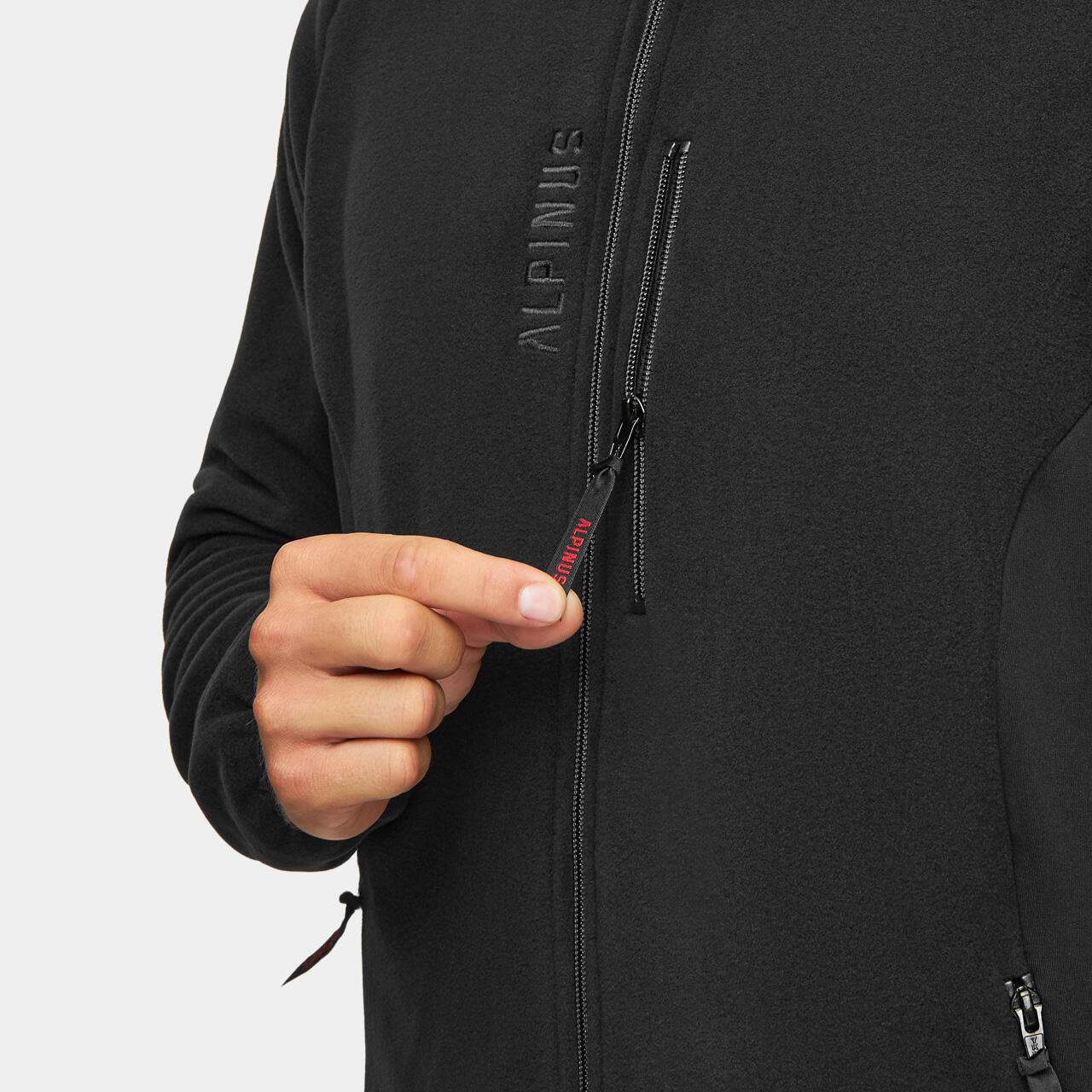 Fleecejacke Trekking Herren Alpinus Caen II 100 2/6