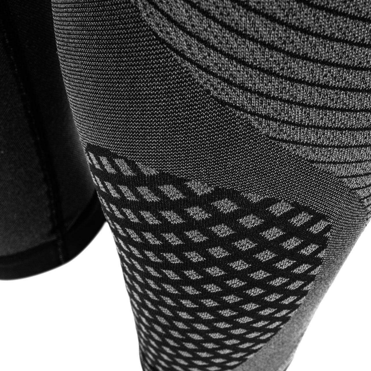 Spodnie termoaktywne trekkingowe damskie Alpinus Active Base Layer czarno-szare 4/7