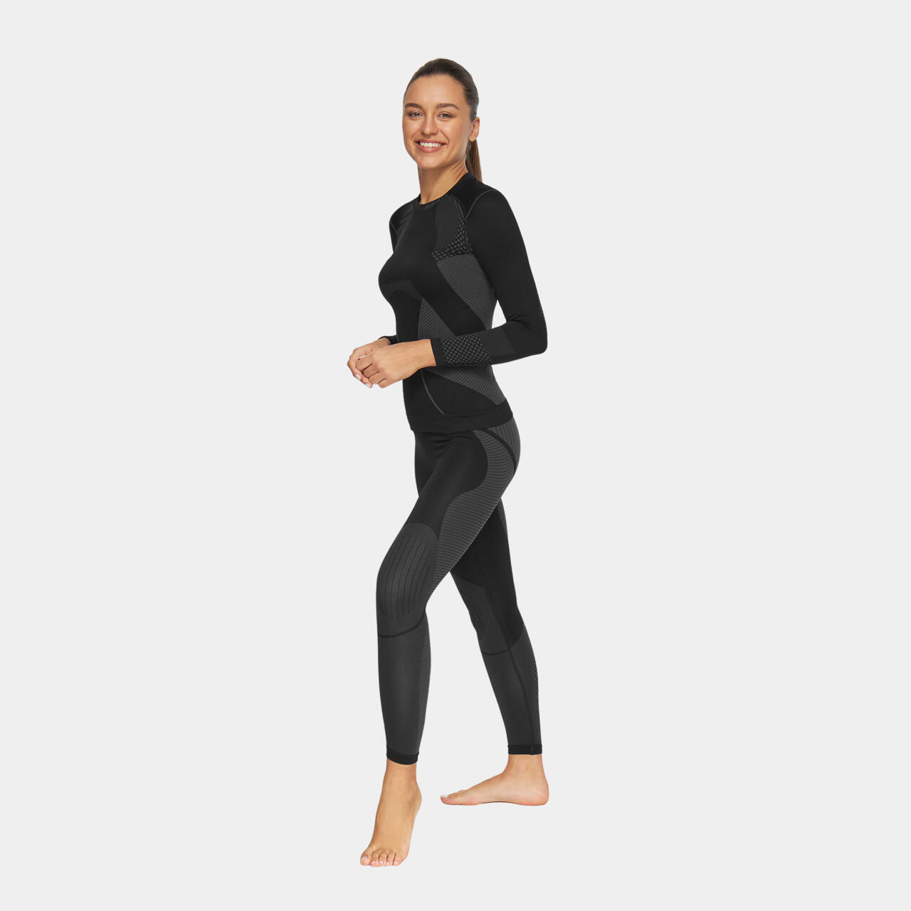 Bielizna termoaktywna turystyczna damska Alpinus Active Base Layer Set 3/5